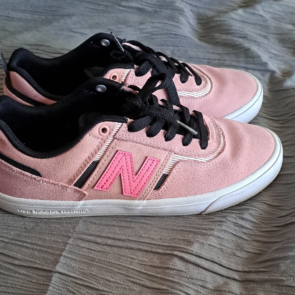 New Balance Pink and Black Athletic Shoes